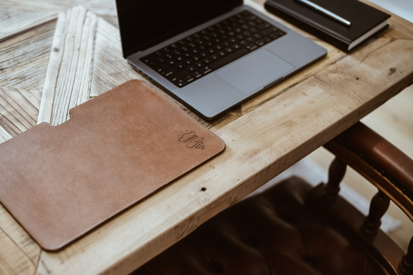 MACBOOK 16"SLEEVE COVER Light brown-4