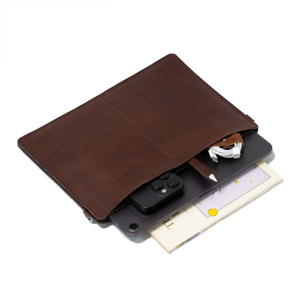Leather Bag for iPad - The Minimalist 4.0-0